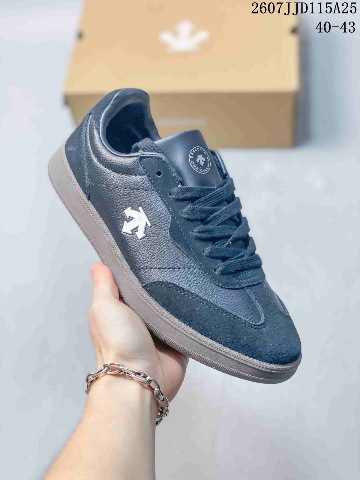 Descente Chron Court SB Low-Top Sneakers Black D6292LSN55