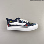 Vans Knu Skool Low-Top Sneakers in Monogram Print