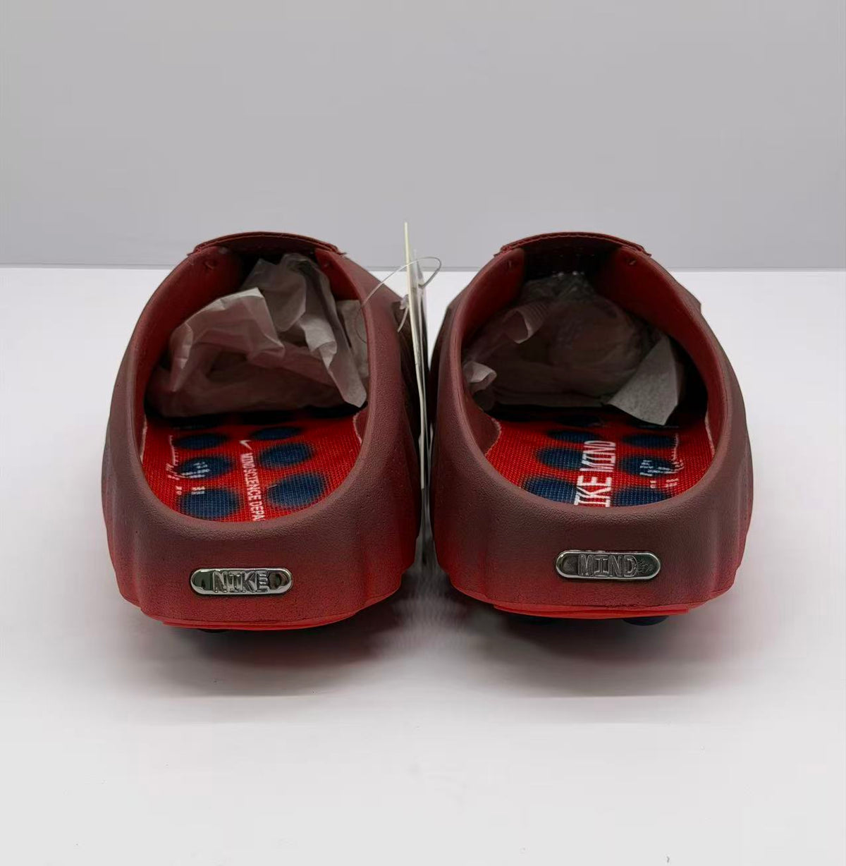 Nike Dark Red Slip-On Sneakers