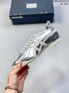 Onitsuka Tiger Silver Metallic Sneakers 2506JJD320A19