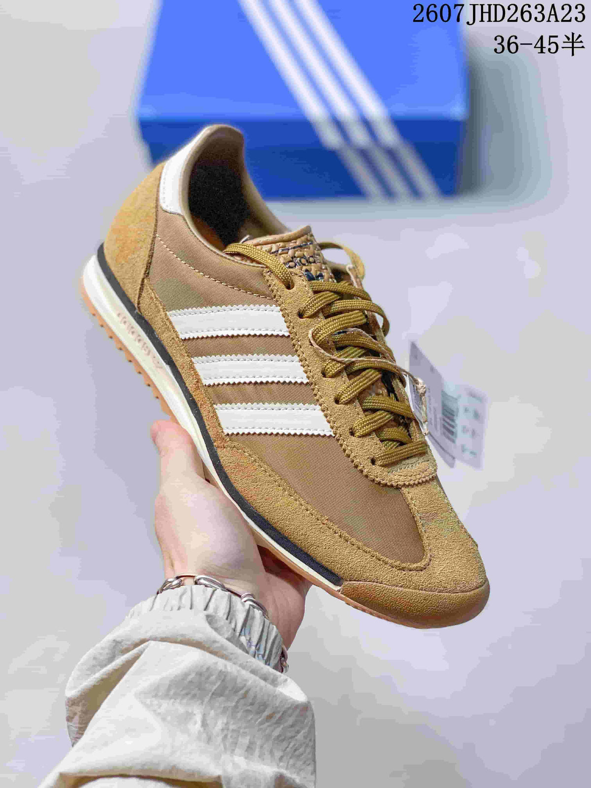 adidas Originals SL 72 OG Sneakers Tan White