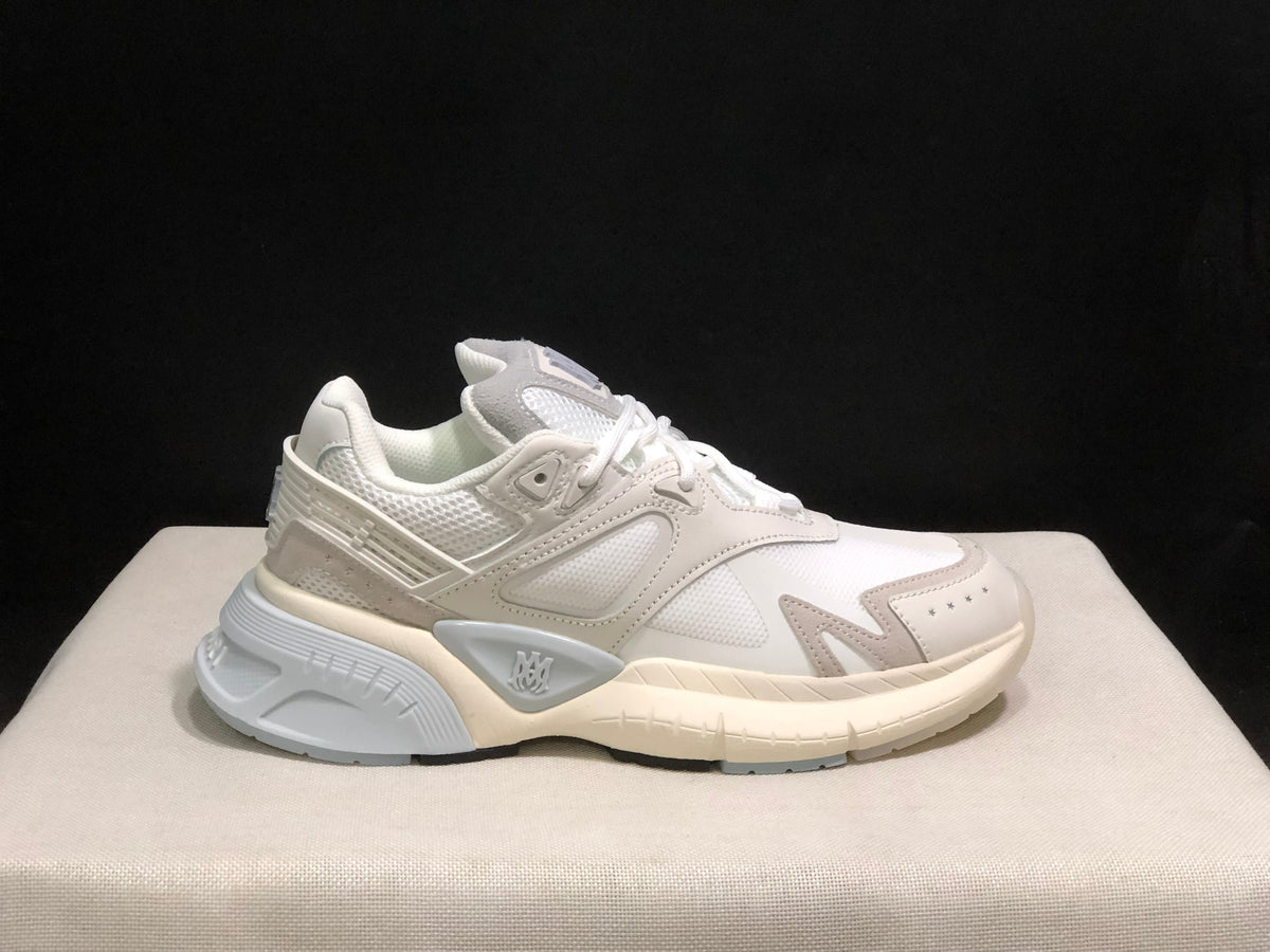 AMIRI MA Runner Sneakers White and Grey
