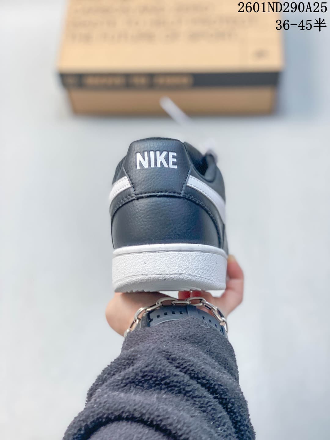 Nike Court Vision Low Sneakers Navy White