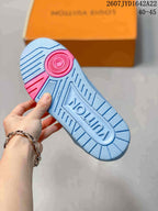 Louis Vuitton Trainer Low-Top Sneakers Light Blue