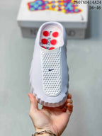 Nike Mind 001 White Closed-Toe Recovery Slides HQ4307-600