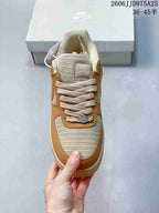 Nike Air Force 1 '07 Low Sneakers Tan Cream JD975A25