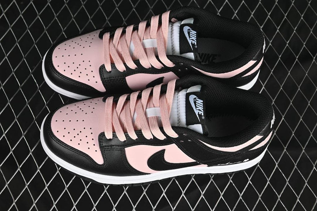 Nike Dunk Low GS Black and Pink CW1590-100 Sneakers