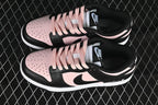 Nike Dunk Low GS Black and Pink CW1590-100 Sneakers