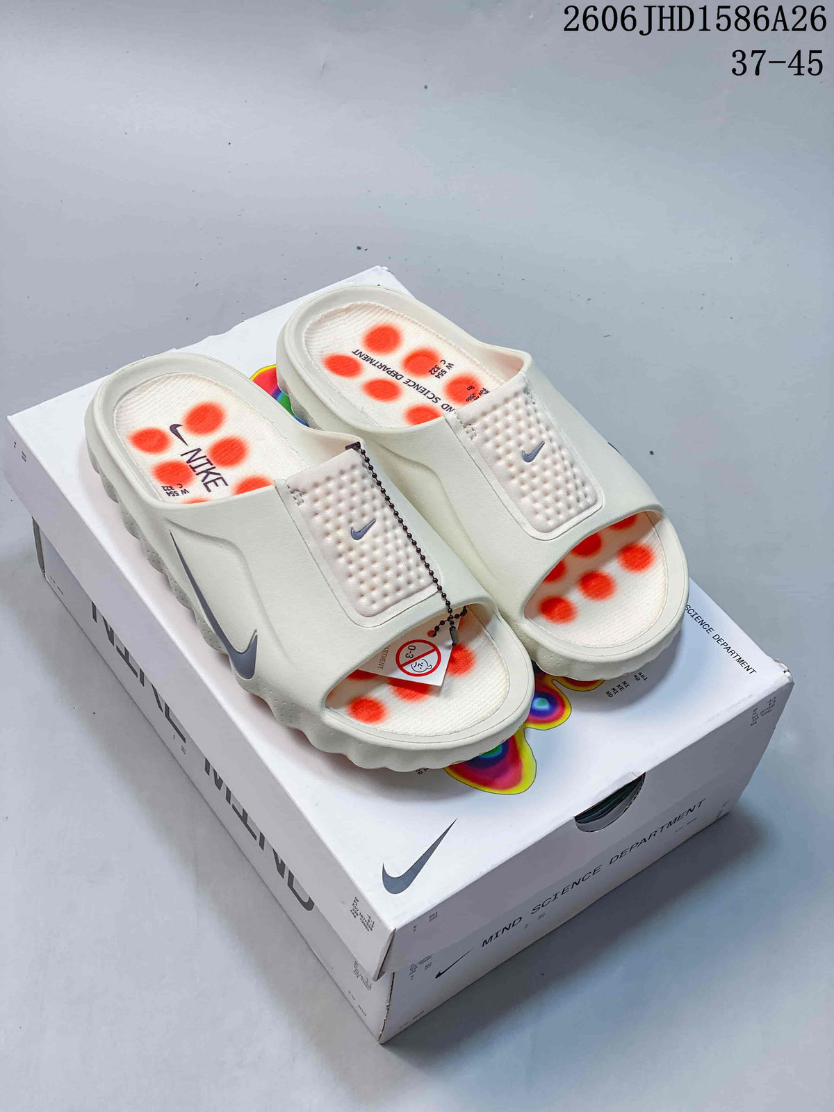 Nike Mind 001 Slide Sandals in White