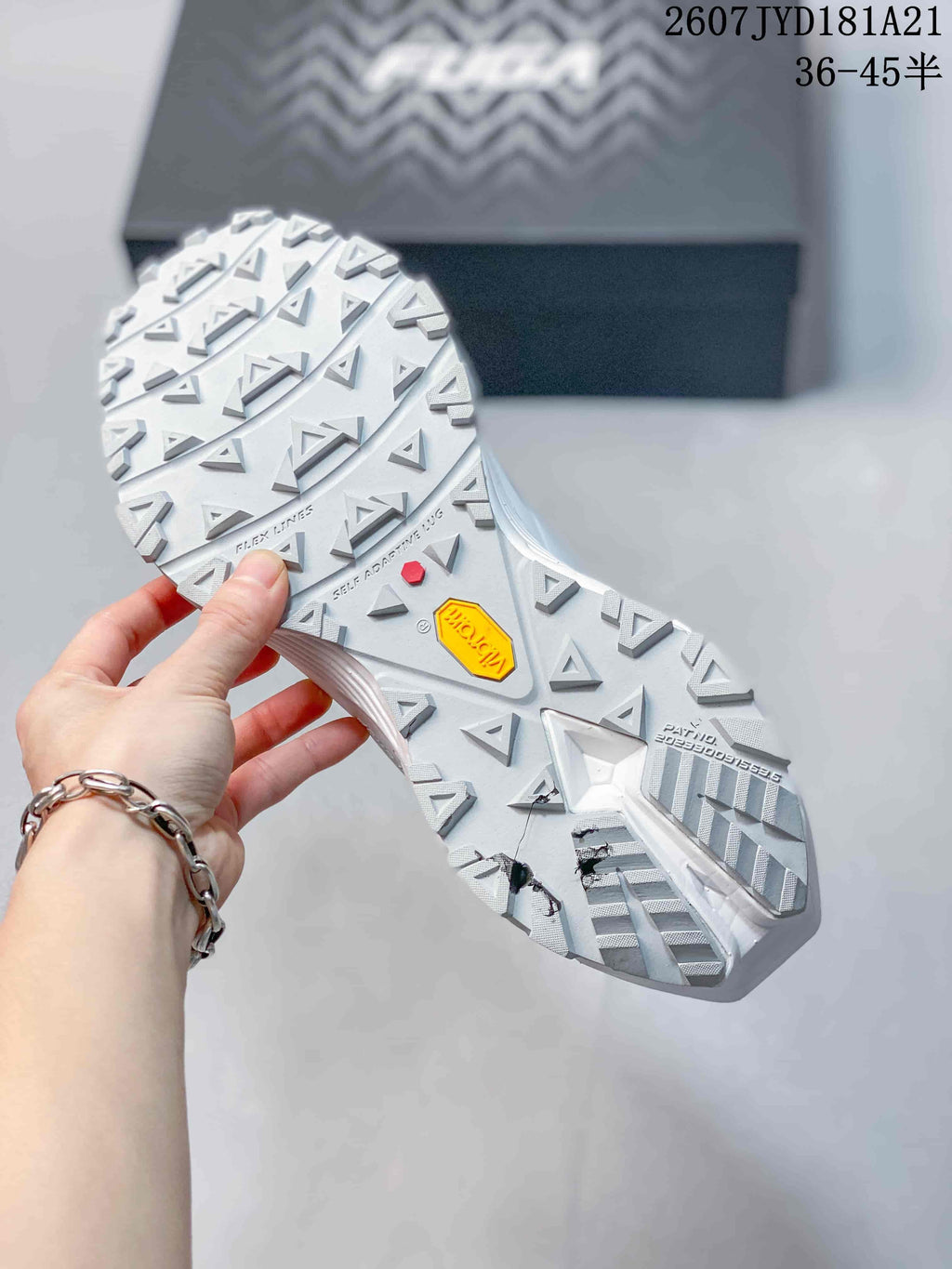 KAILAS FUGA EX3 BOA White Trail Running Shoes 712510YWT