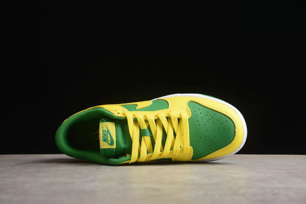 Nike SB Dunk Low Reverse Brazil Green Yellow DV0833-300