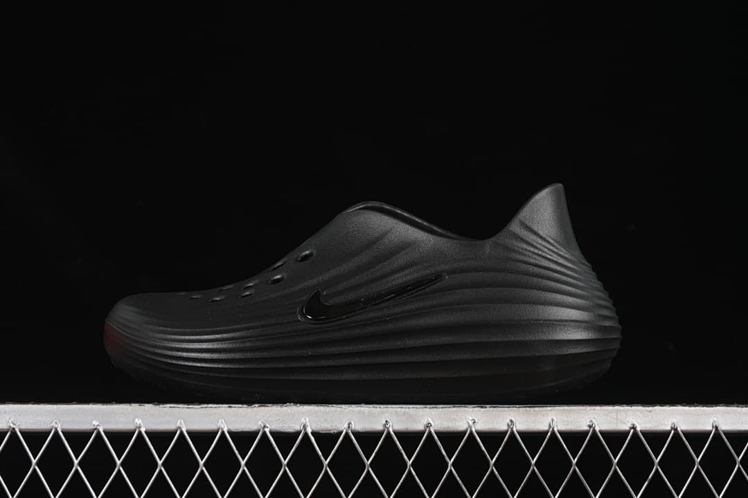 Nike ReactX Rejuven8 Black Slides HV5060-001