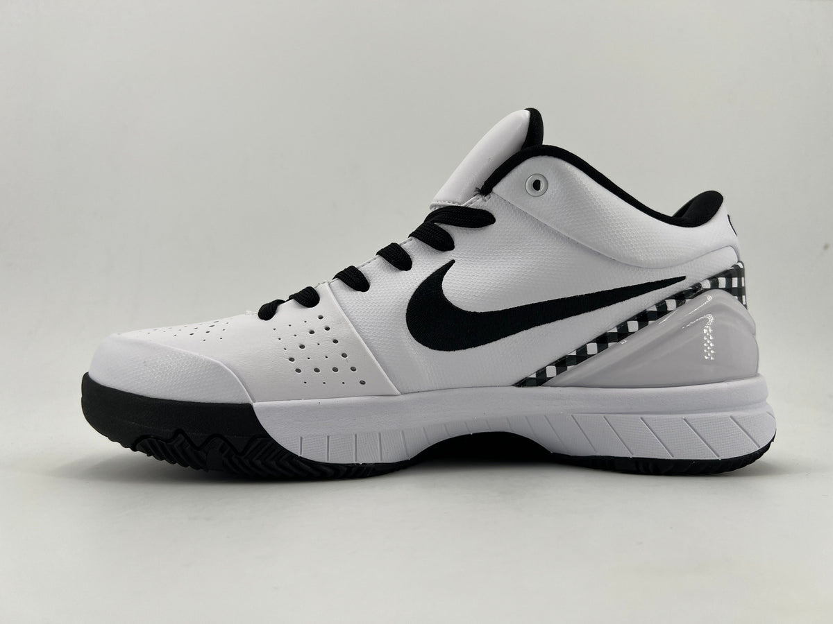 Nike Kobe 4 GIGI White Black Basketball Shoes