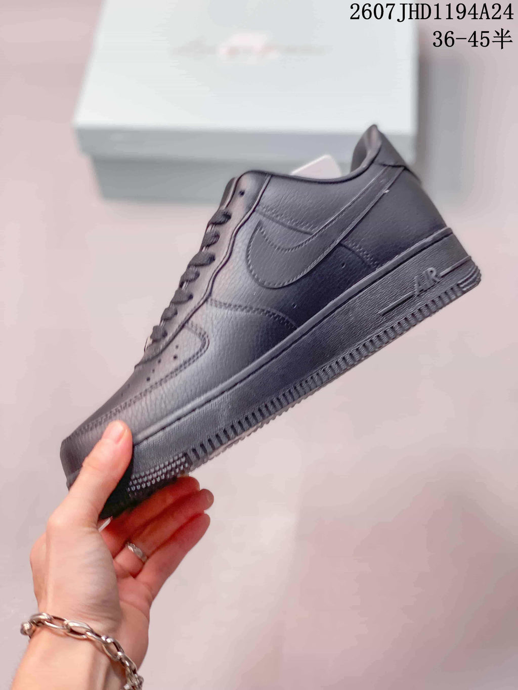 Nike Air Force 1 '07 Low Black Sneakers IB6843