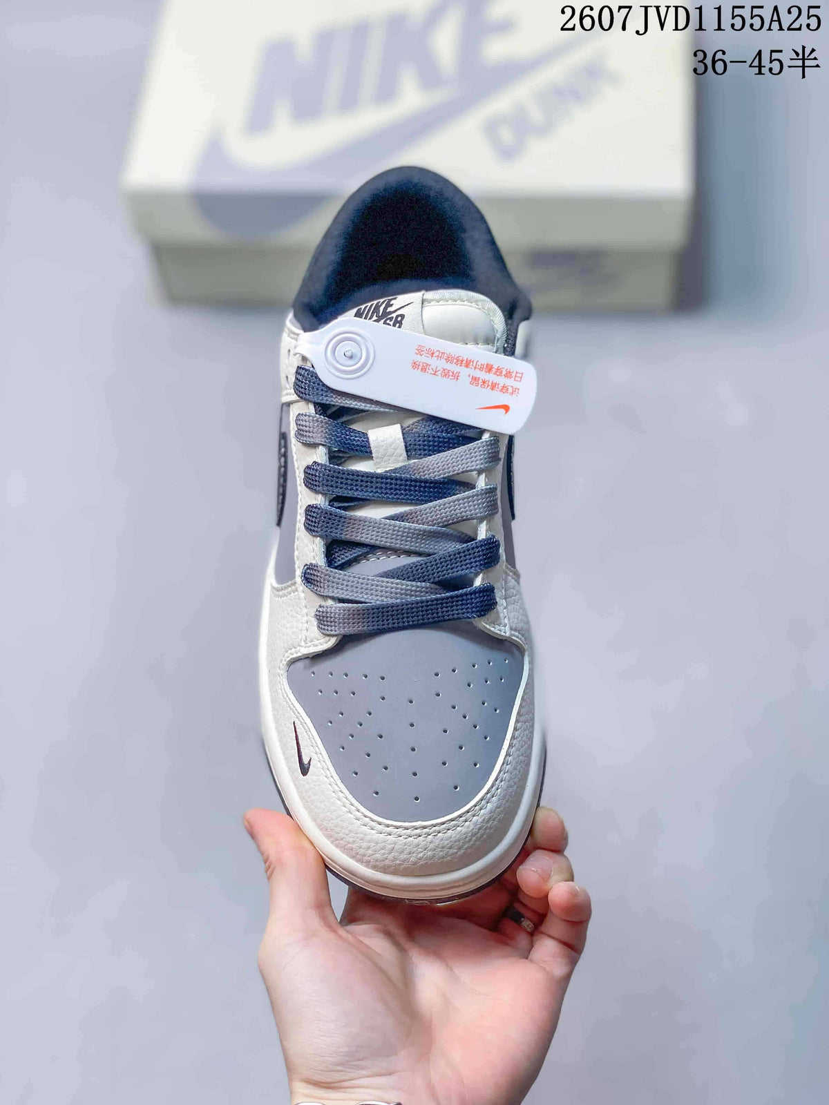 Nike SB Dunk Low Pro Low-Top Sneakers Grey White 2607JVD1155A25