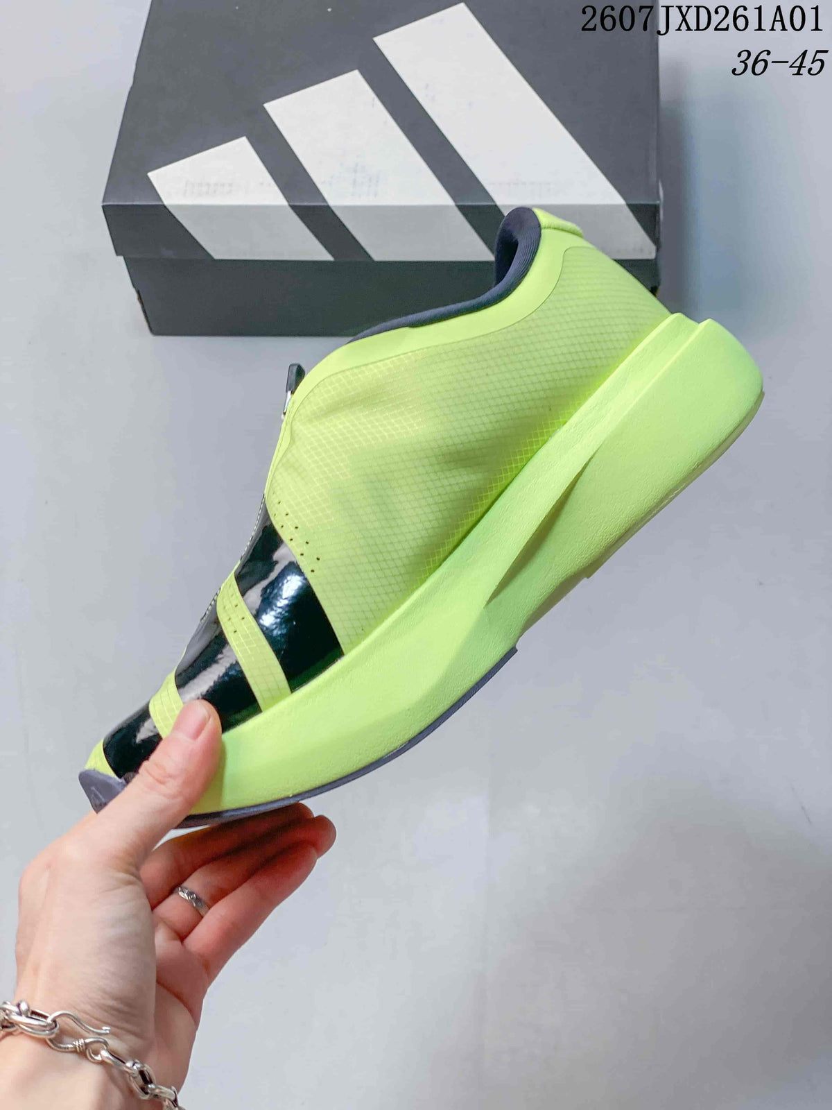 Adidas Adizero Evo SL Zip Running Shoes, Volt Yellow