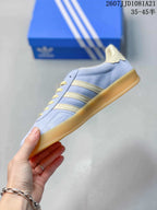 adidas Originals Gazelle Indoor Sneakers Blue Cream 2607JJD1081A21