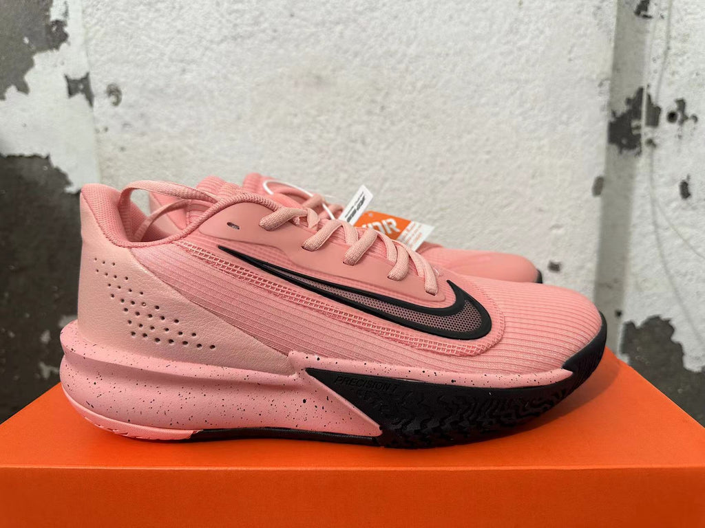 Nike Precision 7 Basketball Shoes in Pink and Black