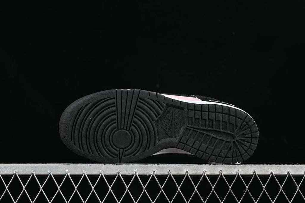 Nike Dunk Low GS Black and Pink CW1590-100 Sneakers