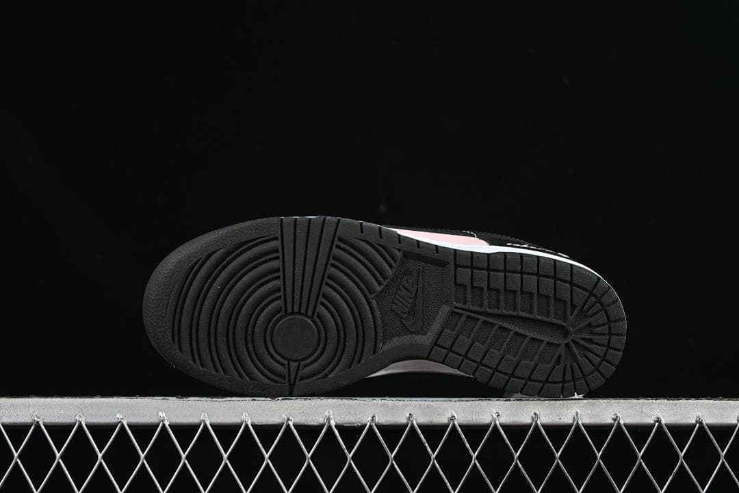 Nike Dunk Low GS Black and Pink CW1590-100 Sneakers
