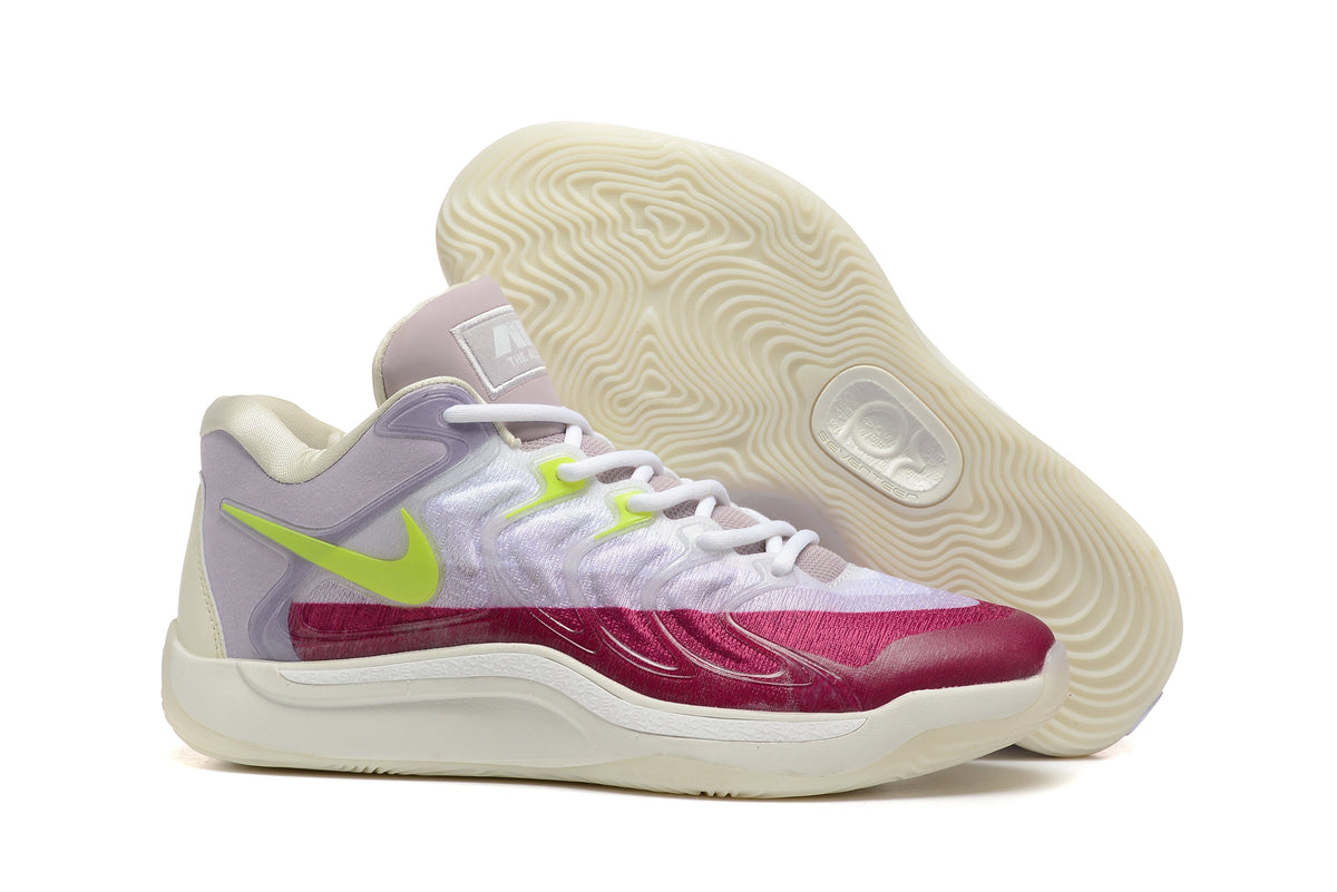 Nike KD 17 Basketball Shoes Purple Pink Volt
