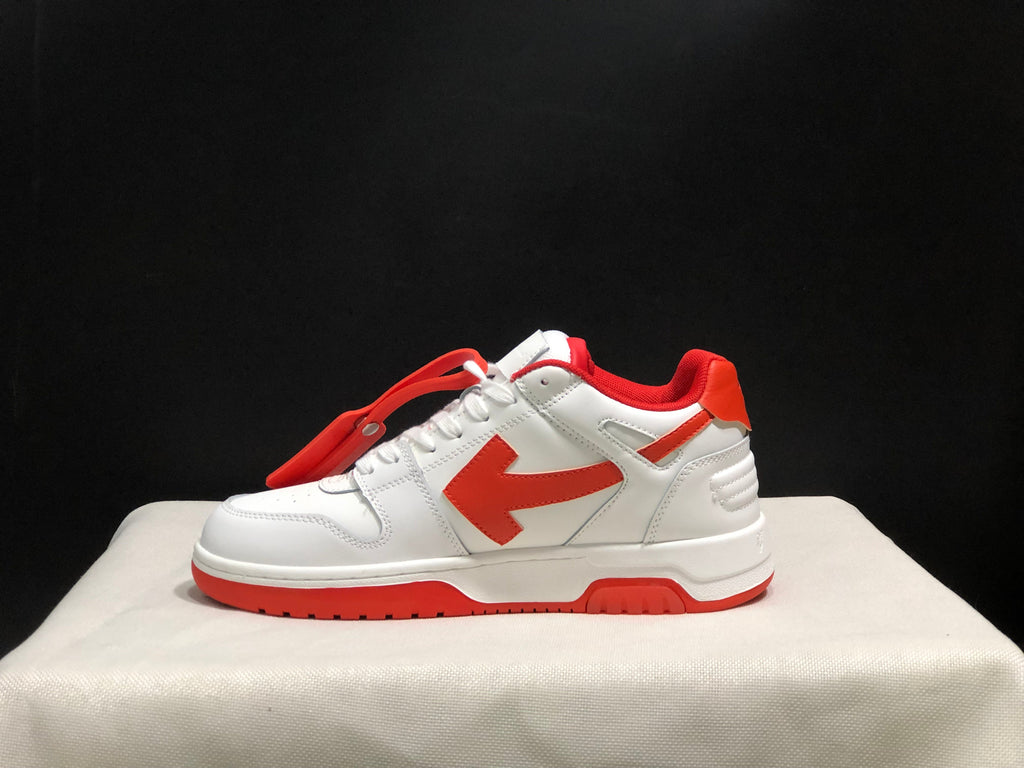 Off-White Out Of Office Low-Top Sneakers White Red