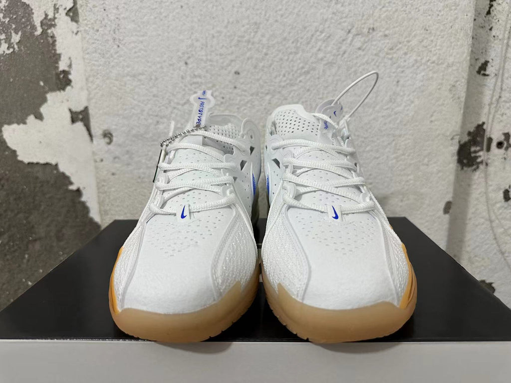 Nike Basketball Shoes White Blue Orange