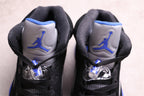Air Jordan 5 Stealth 2.0 Black Blue Sneakers CT4838-004