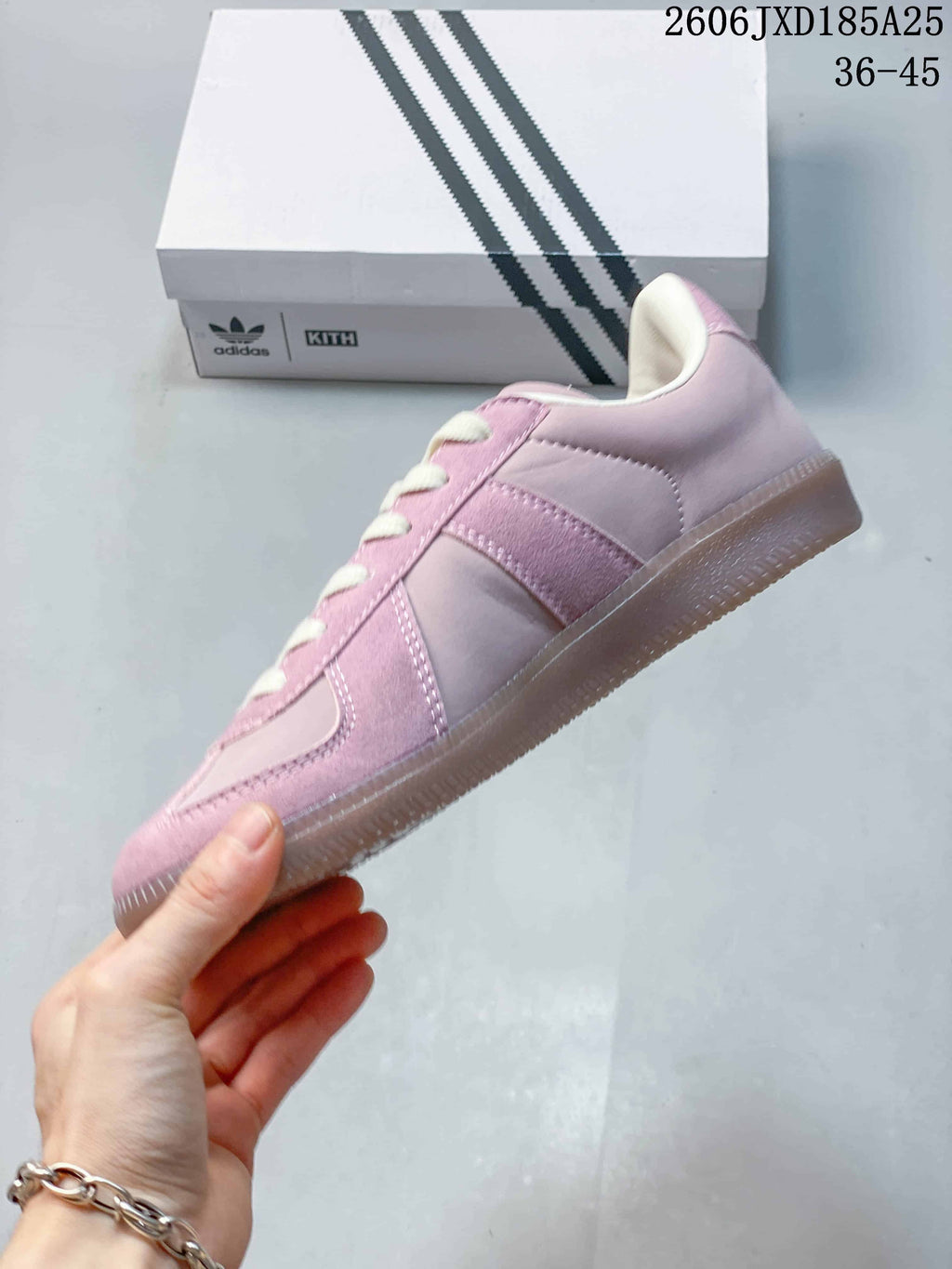 adidas BW Army Sneakers in Pink, Style 612450