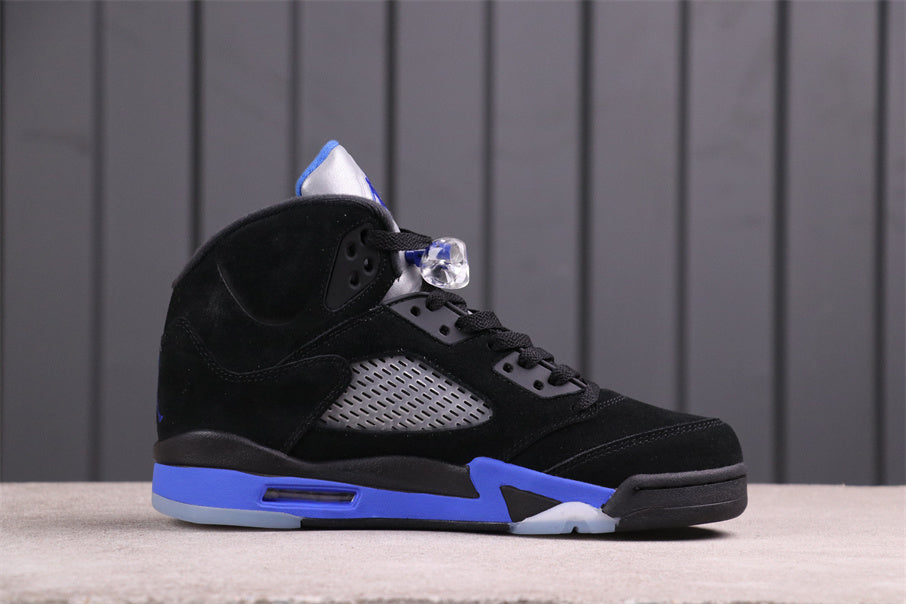 Air Jordan 5 Stealth 2.0 Black Blue Sneakers CT4838-004
