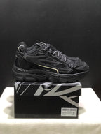 Off-White Be Right Back Black Lace-Up Dad Sneakers