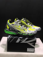 Off-White Be Right Back Sneakers Neon Green Black
