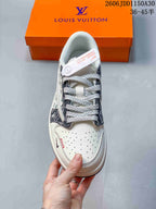 Jordan Air Jordan 1 Low OG SP Sneakers, White and Denim Print