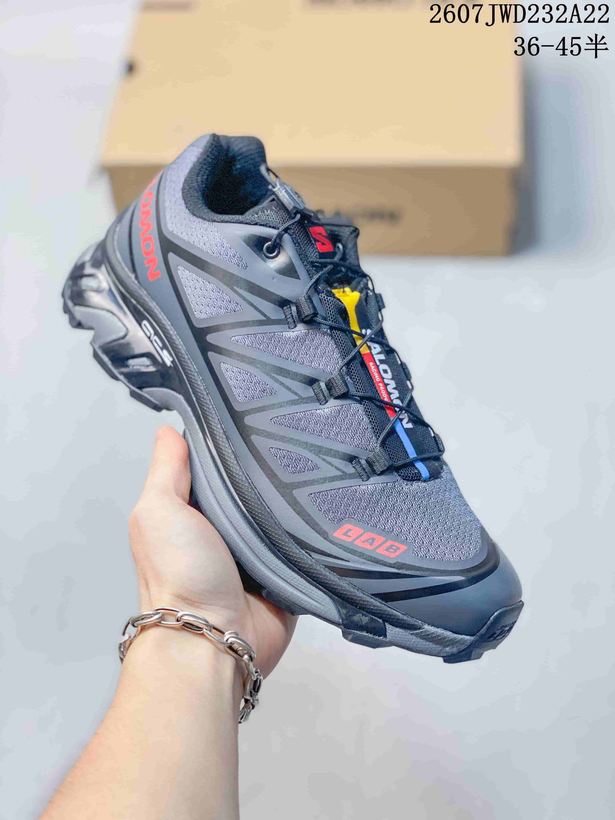 Salomon XT-6 Expanse Sneakers Gray Black 2607JWD232A22
