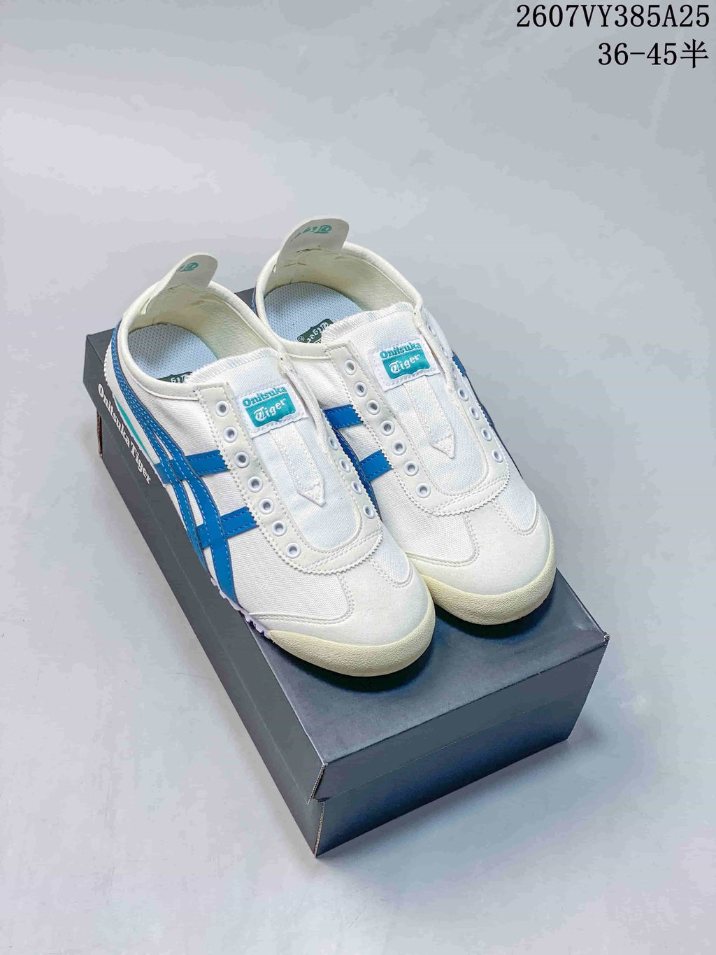 Onitsuka Tiger Mexico 66 Slip-On Sneakers White Blue 2607VY385A25