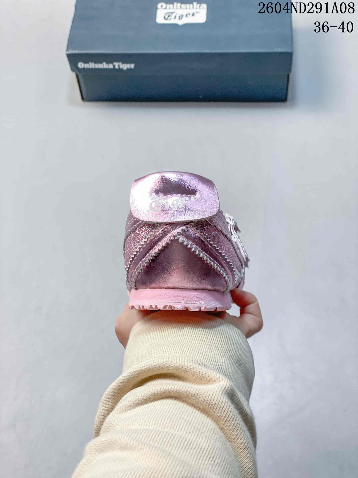 Onitsuka Tiger Mexico 66 TGRS Pink Mary Jane Sneakers