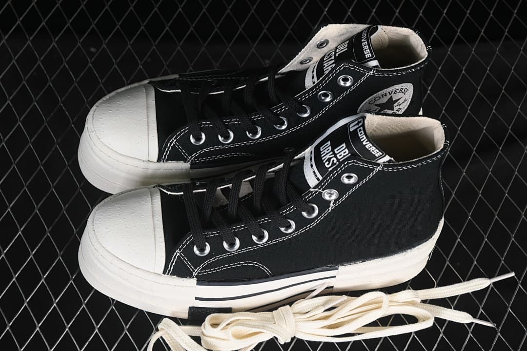 Rick Owens DRKSHDW x Converse Chuck 70 High-Top Black