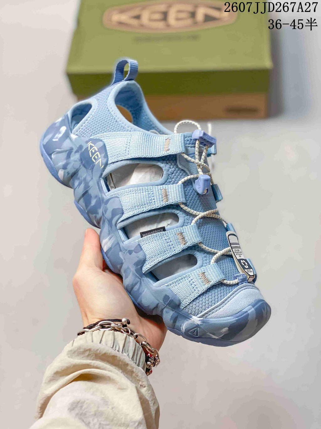 KEEN Water Sandals Blue 2607JJD267A27