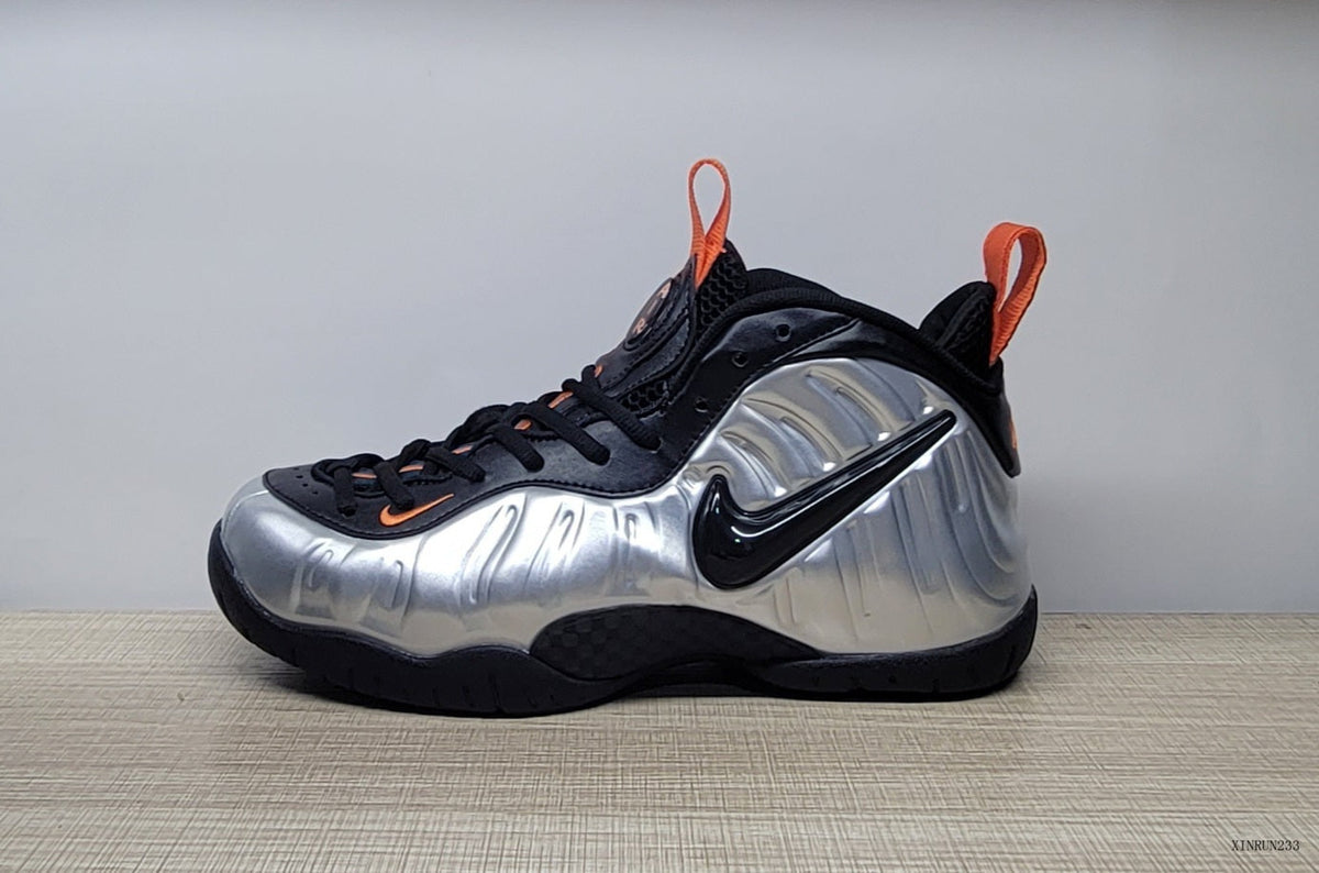 Nike Air Foamposite Pro Halloween Silver Black Sneakers