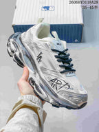 MLB Los Angeles Dodgers Silver Low-Top Sneakers