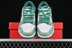 Nike SB Dunk Low HF5441-101 Green Graphic Sneakers
