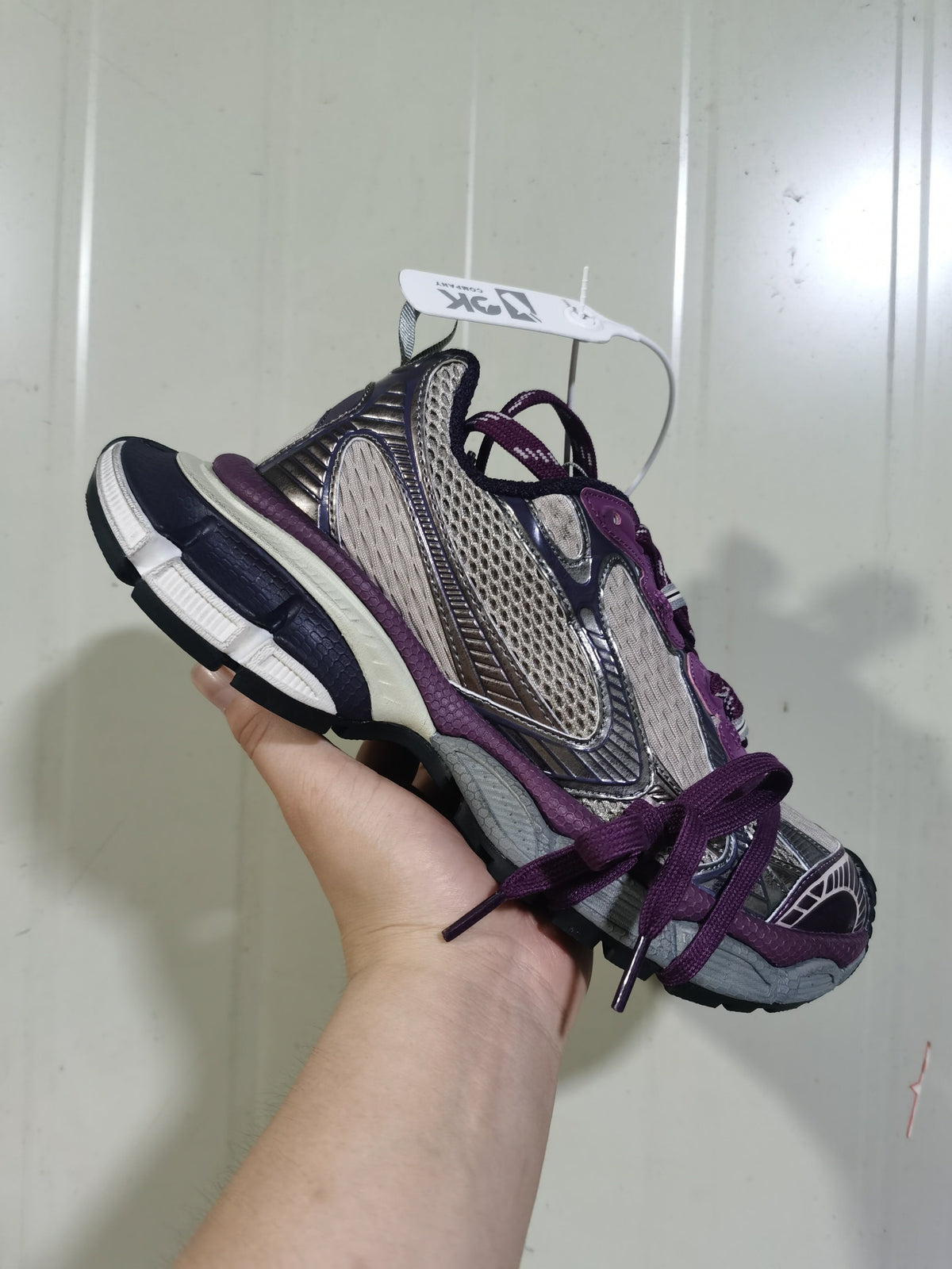 Nike 1269 Sneakers Purple and Grey