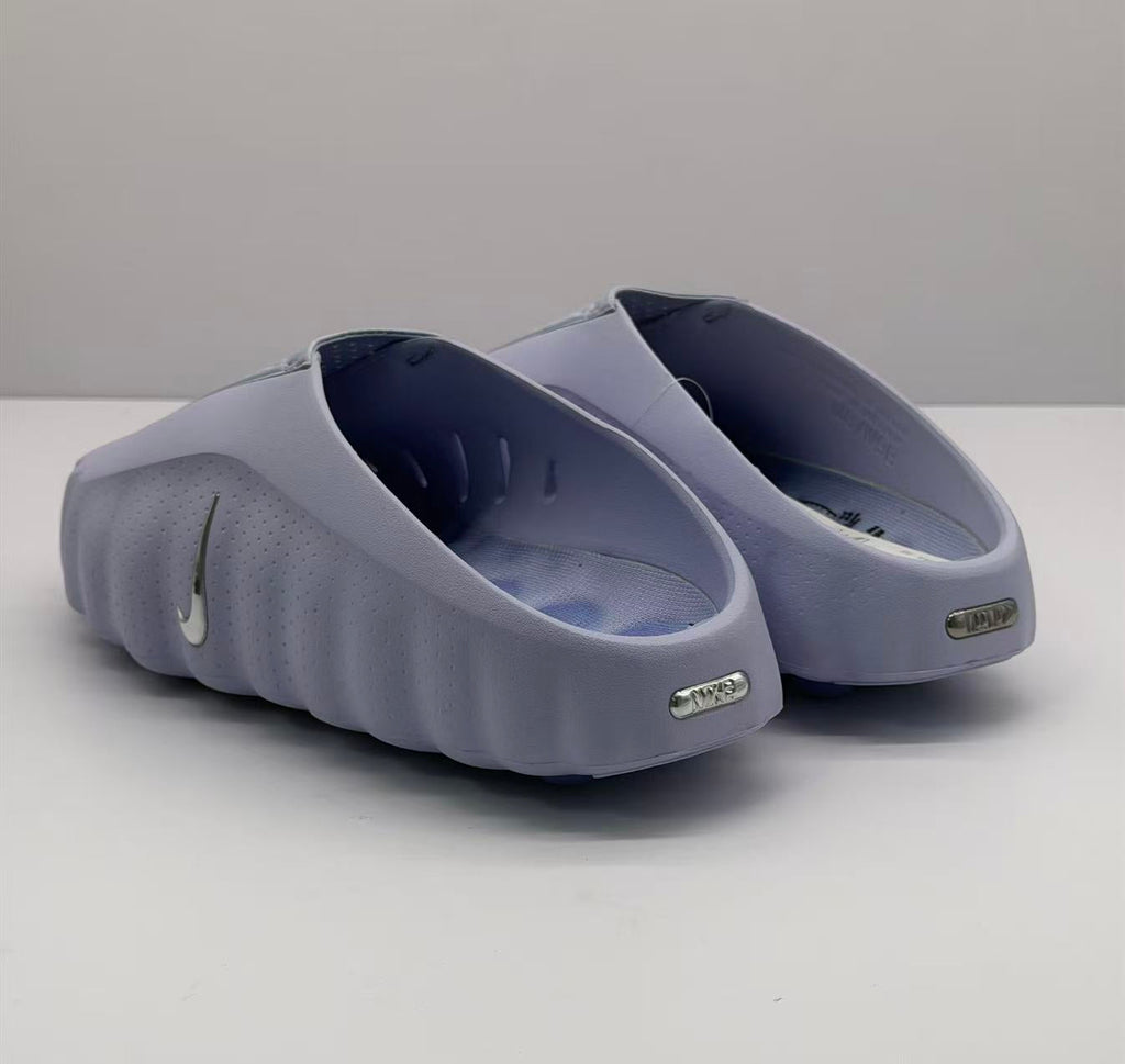 Nike Purple Slides with Textured Footbed