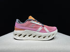 On CloudEclipse Running Shoes in Pink and White
