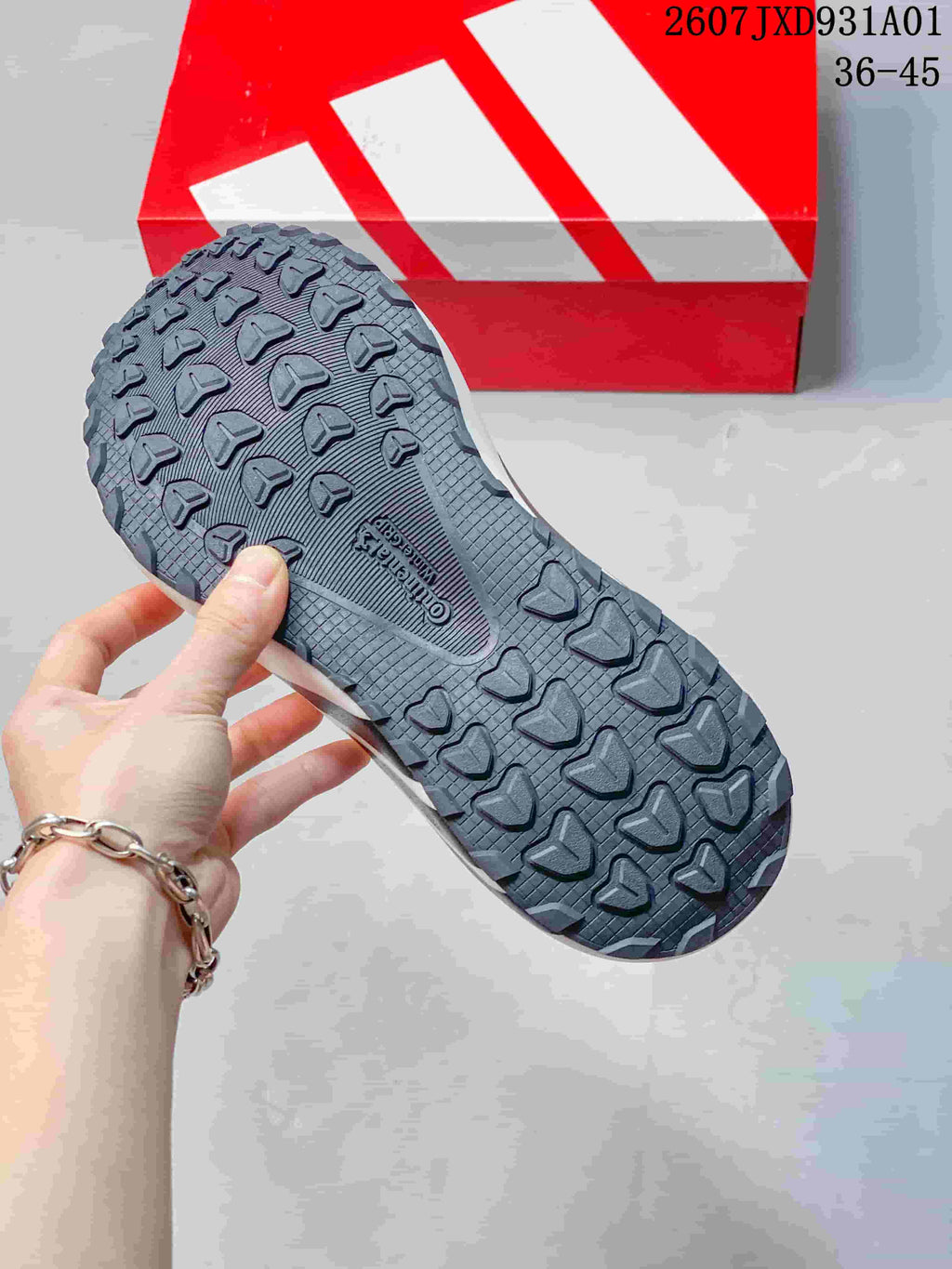 adidas Hyperboost ATR Gray Trail Sneakers