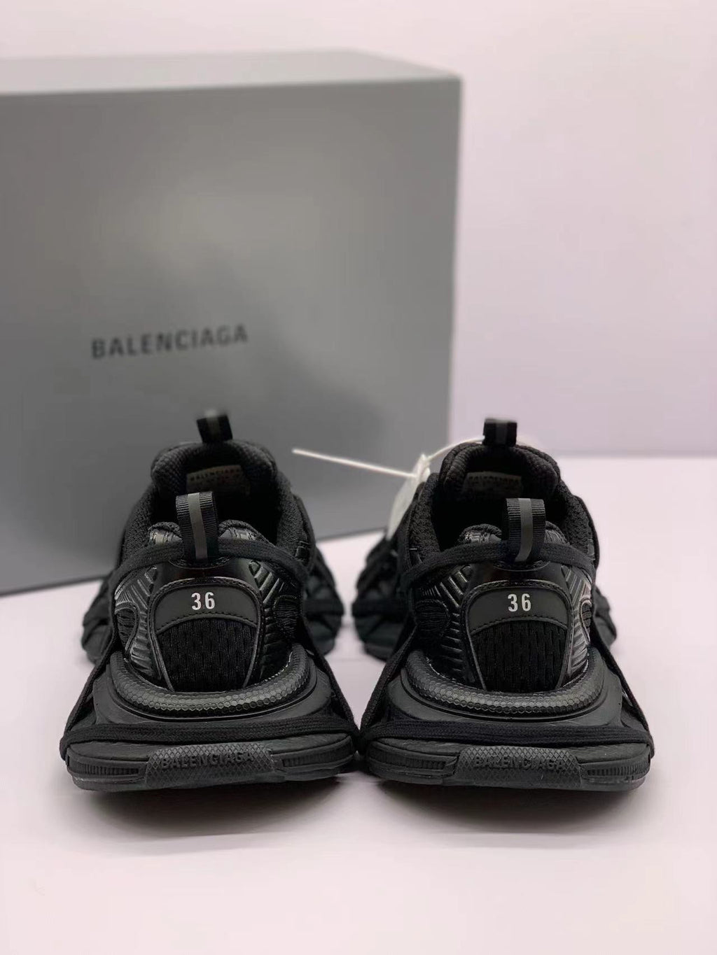 Balenciaga 3XL Black Spider Sneakers