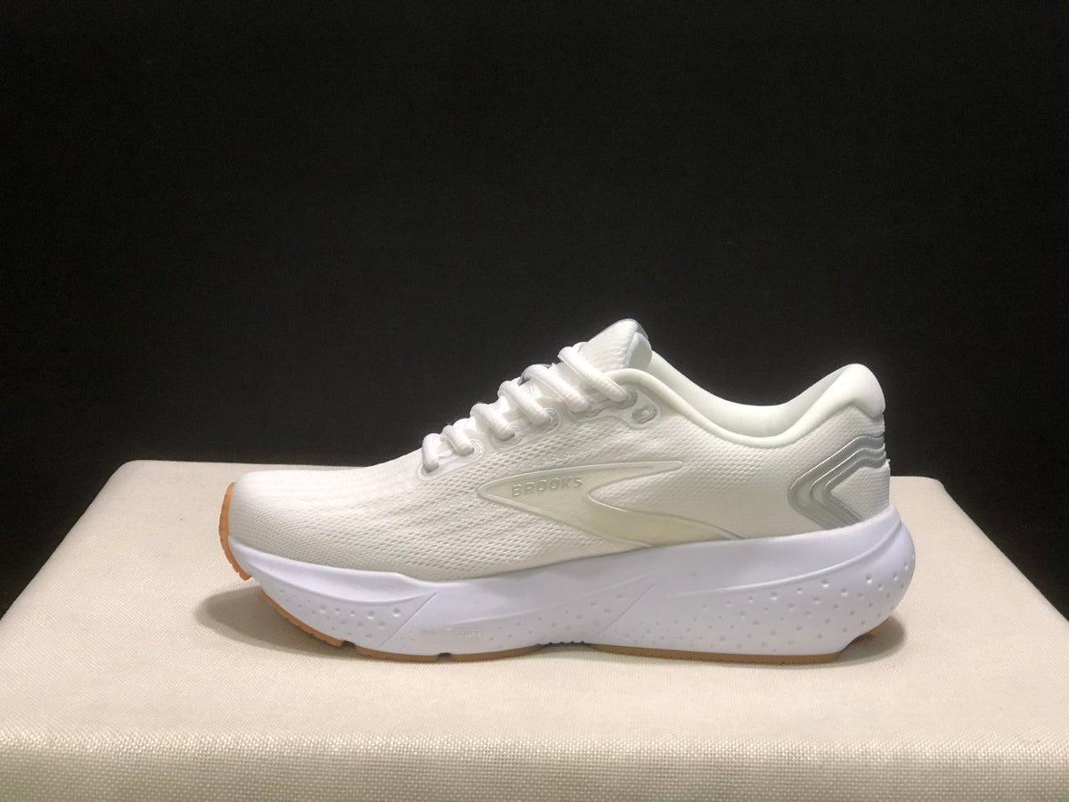 Brooks Glycerin 21 White Low-Top Running Sneakers