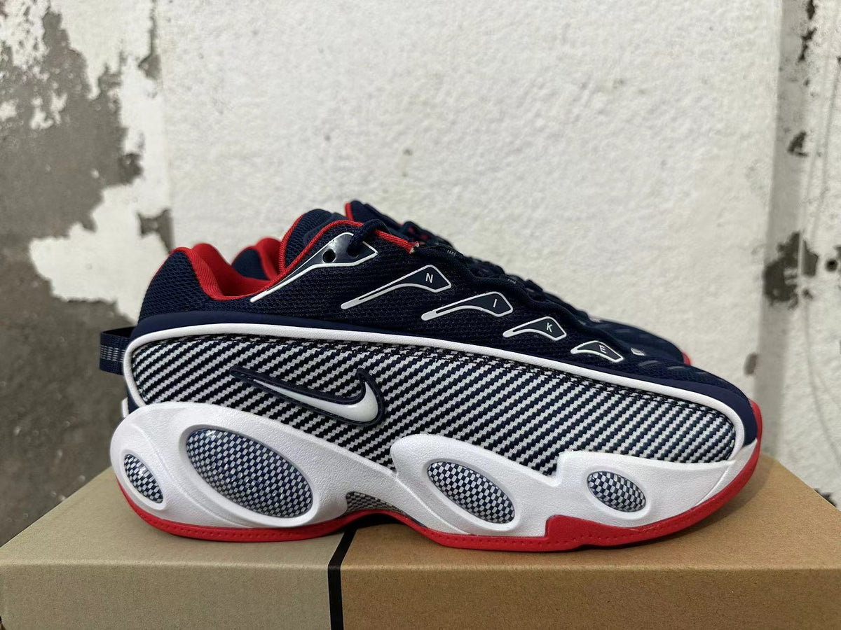 Nike Air Kukini Sneakers in Navy, Red and White