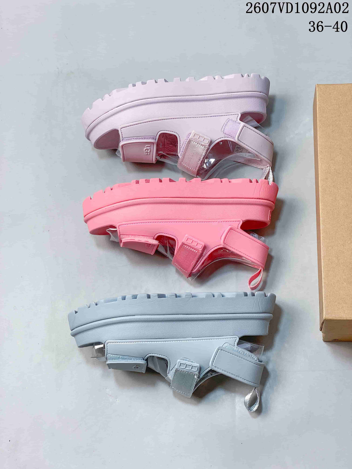 UGG Platform Sandals for Women, Adjustable Strap