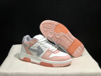 Off-White Out Of Office Low-Top Sneakers White Pink Grey